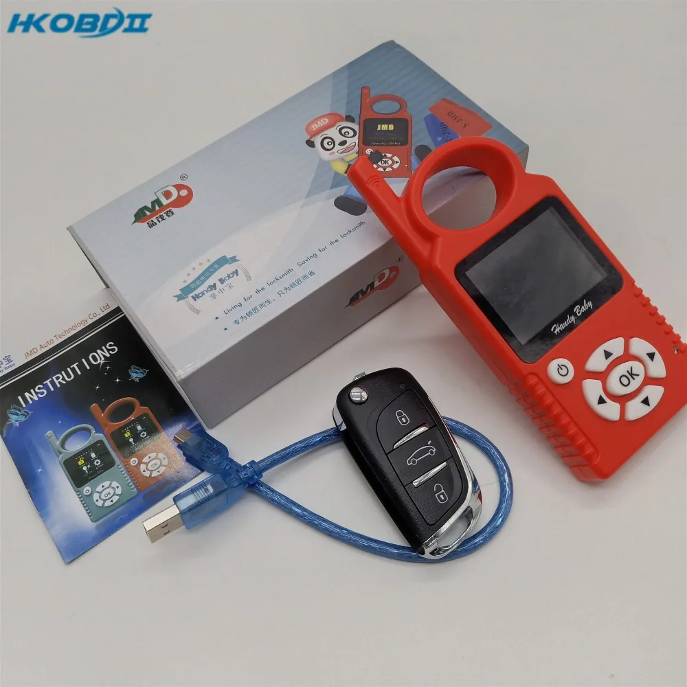 HKOBDII JMD Испанский Португальский тайский арабский удобный детский удобный Baby1 1 шт. JMD супер Дистанционный автоматический ключ программист многоязычный