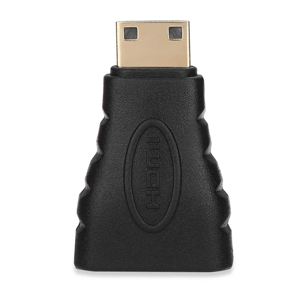 HDMI Женский к мини штекер адаптер Позолоченный разъем мини-конвертер для 1080P HD-DVD