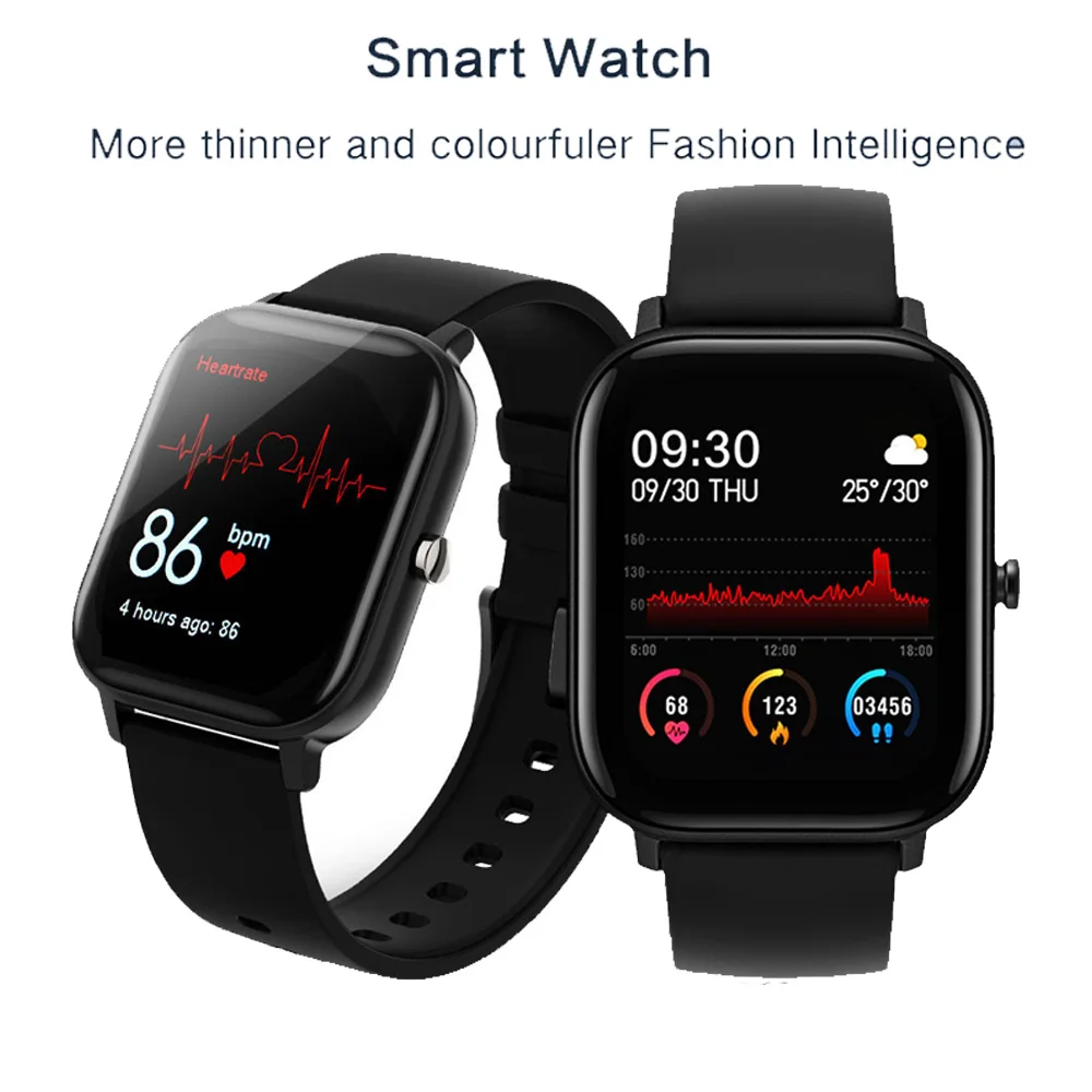 

Фитнес-трекер P8 с датчиком пульса и артериального давления, Bluetooth