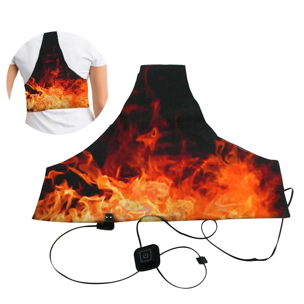 

Winter Heating USB Warm Paste Pads Electric Vest Heating Sheet Clothes Heating Quickly Safely Outdoor Sports Heating Element