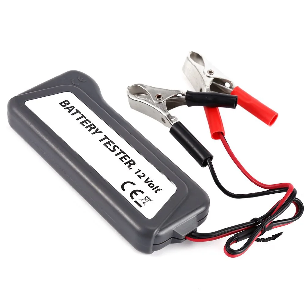 12V Digital Car Auto Tester Alternator 6 LED Light Diagnostic Tool For Truck Motorcycle Bike Lead Acid Lithium Battery |