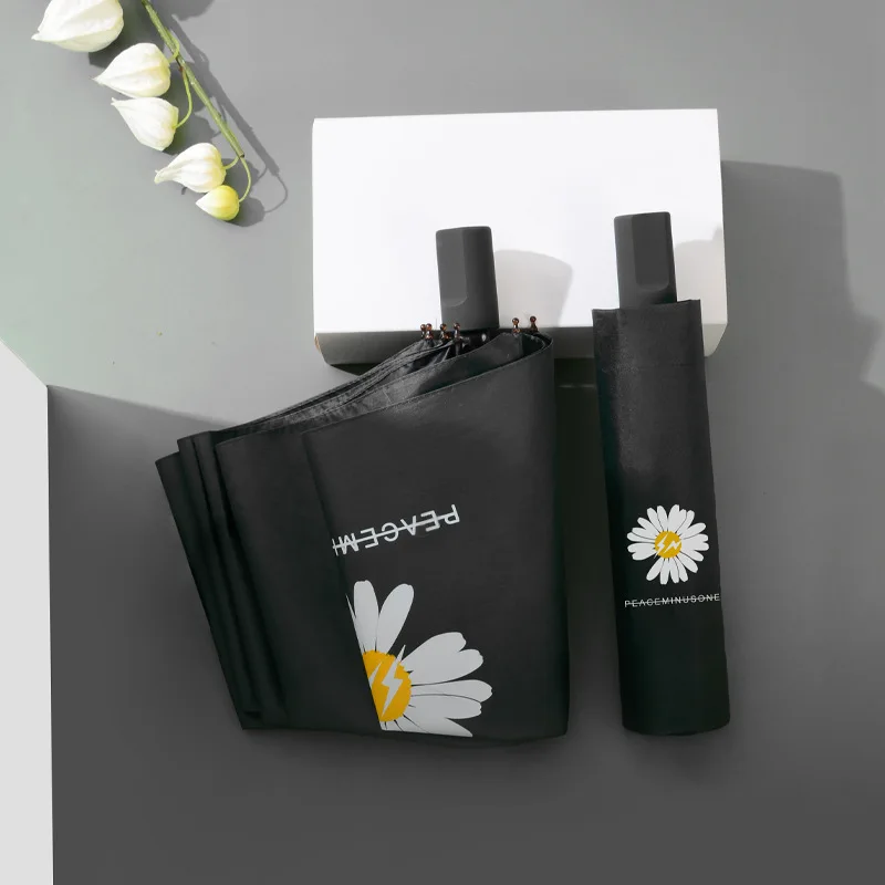 YADA 2020 модная Маргаритка зонты с цветами ветрозащитные складные дождливые для