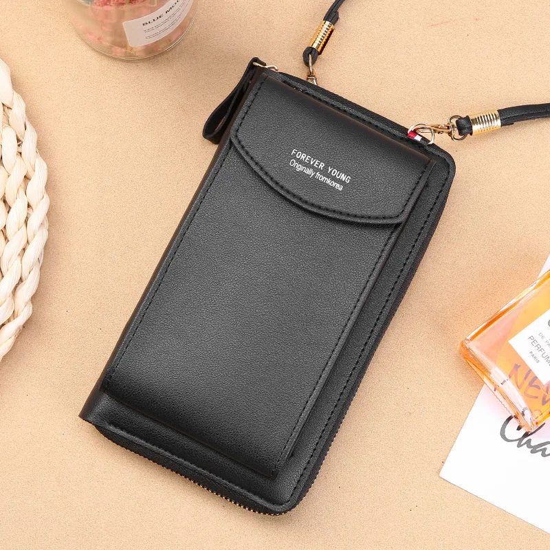 

2021Big Card Holders Handbag Purse Clutch Messenger Shoulder Long Straps Women Wallet Famous Brand Cell Phone Bags Dropshipping