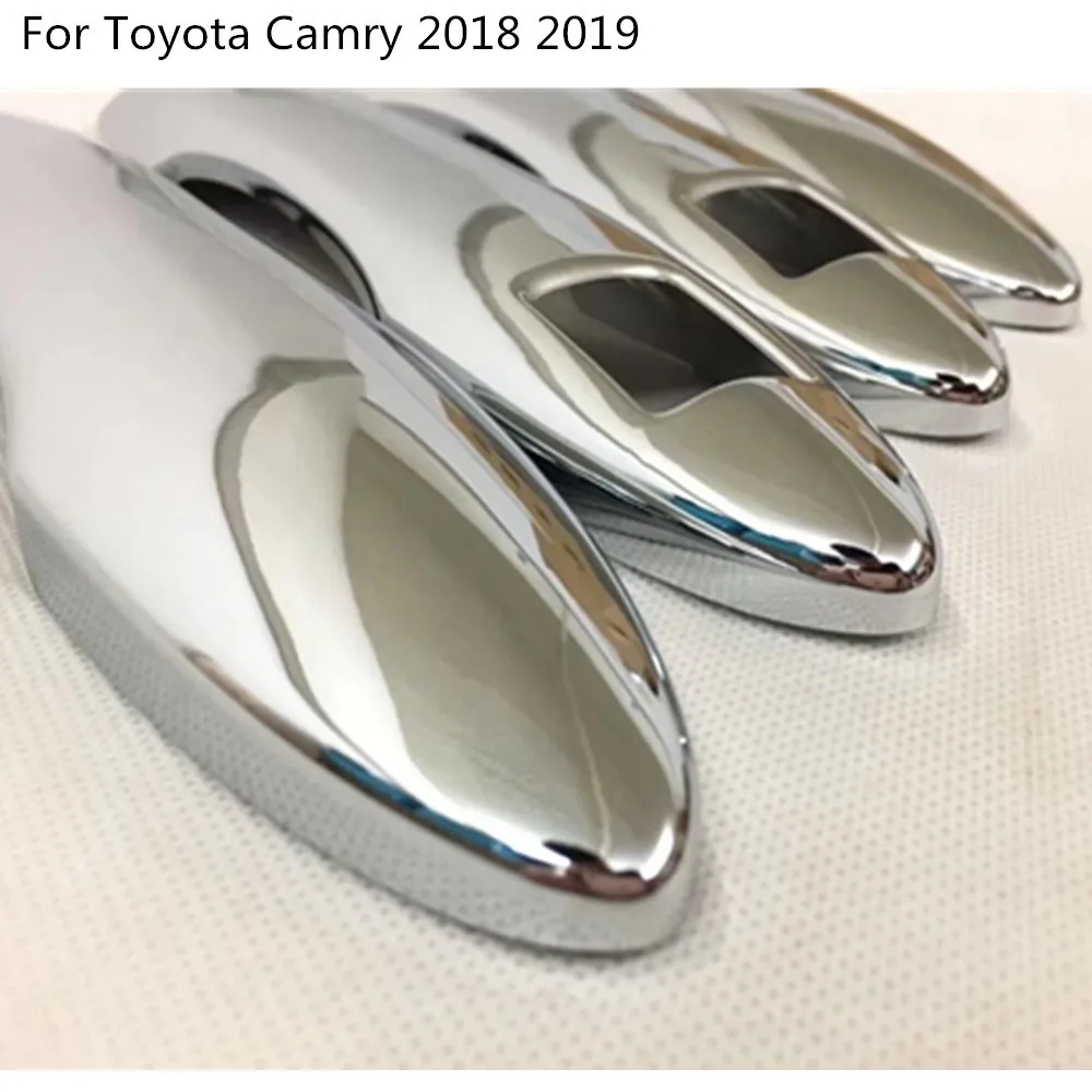 Крышка кузова автомобиля для Toyota Camry XV70 2017 2018 2019 2020 крышка двери ABS Хромированная