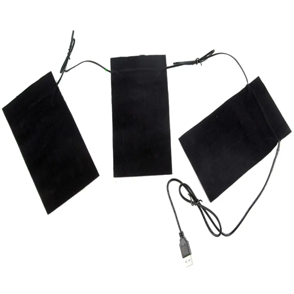 Полезная одежда Электрическое отопление ткань USB Температура с подогревом