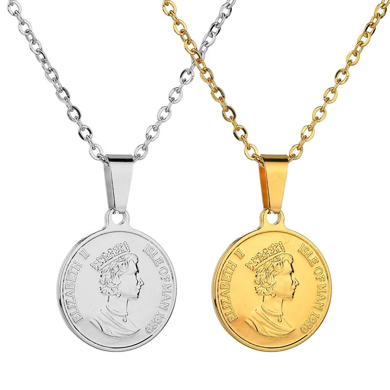 Подарок на сувенир Прямая поставка подвеска королевы елианы II ожерелье из