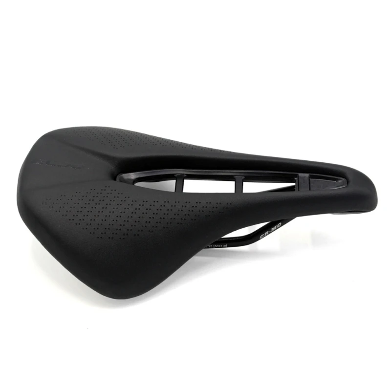 

MTB Road Bike Leather Saddle Mountain Cycling Bicycle Hollow Seat Cushion Pad