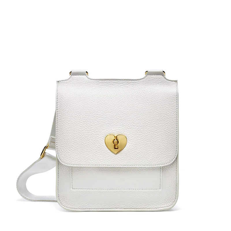 Женская сумка кожаная через плечо женская новая темпераментная диагональная с