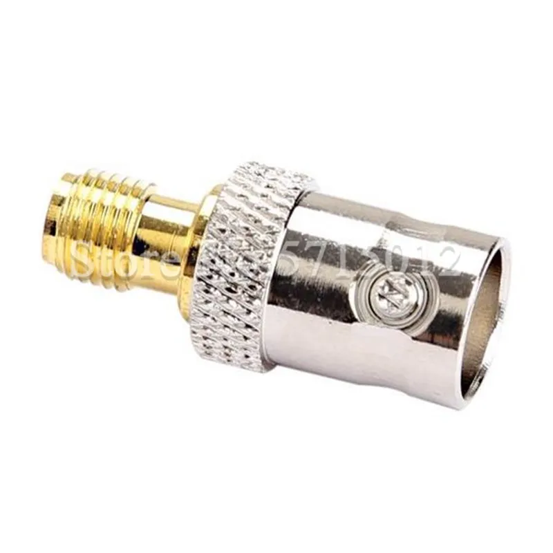 2 шт. BNC Famale to SMA Adapter BNC-K/SMA-K панели из чистой меди RF коаксиальные адаптеры |