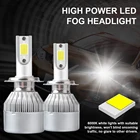 1 пара, Автомобильные светодиодные лампы H1 H8 H9 H11 9005 9012 9-36 в 6000 лм к 36 Вт