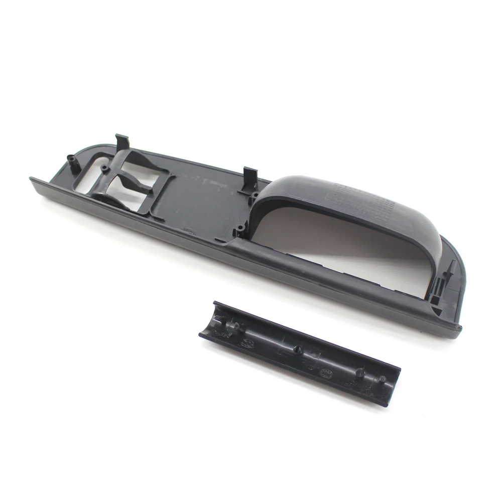 Черная/серая передняя левая панель управления переключателем на окно облицовкой