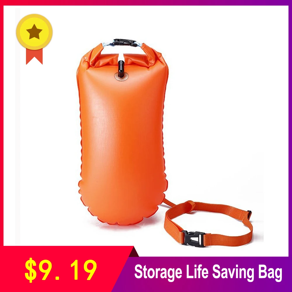 Надувной спасательный мешок для плавания Многофункциональный плавающий