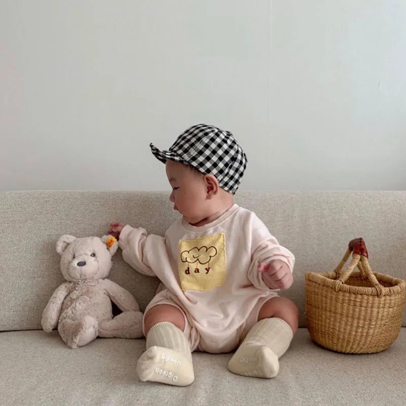 Детский комбинезон MILANCEL креативная Лоскутная Одежда для маленьких девочек и