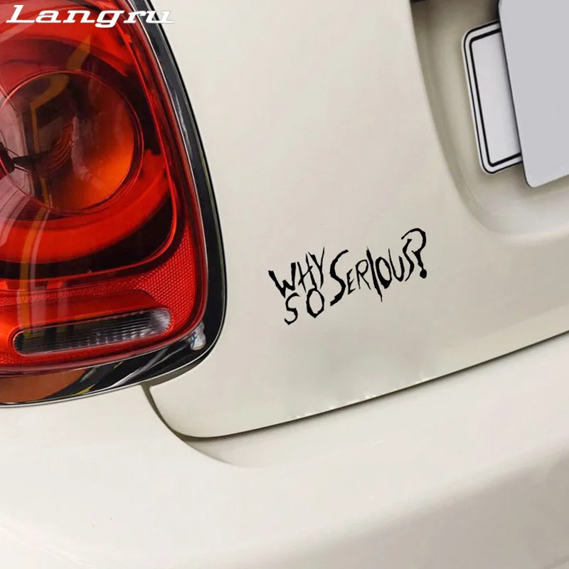 Новый стиль почему так серьезный винил крутая наклейка на окно автомобиля и