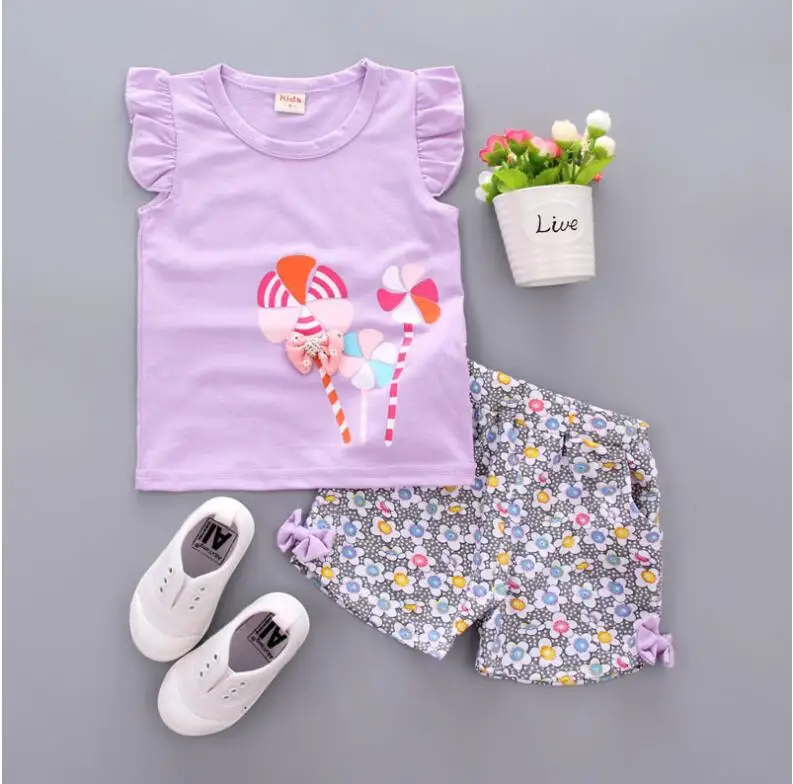 2 шт. жилет и шорты для мальчиков с принтом | Детская одежда обувь