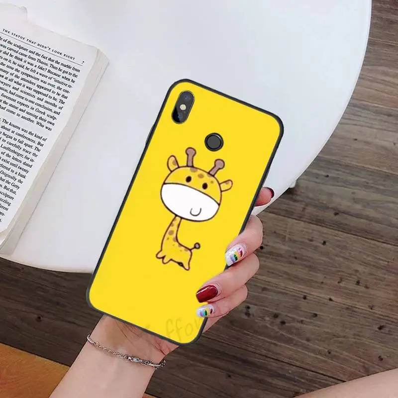 

Avocado Giraffe Phone Case For Xiaomi Redmi 7 9t 9se k20 mi8 max3 lite 9 note 8 9s 10 pro Soft Silicone Shell Cover Funda