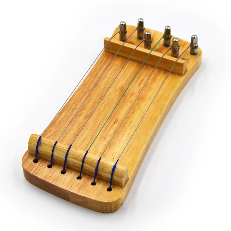 Тренировочный тренажер Paulownia Mini Guqin 6 струн|Гучжэн| |
