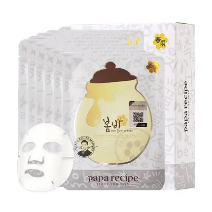 Папа рецепт Медовая маска BOMBEE упаковка 10 шт.|Средства для ухода и маски| |