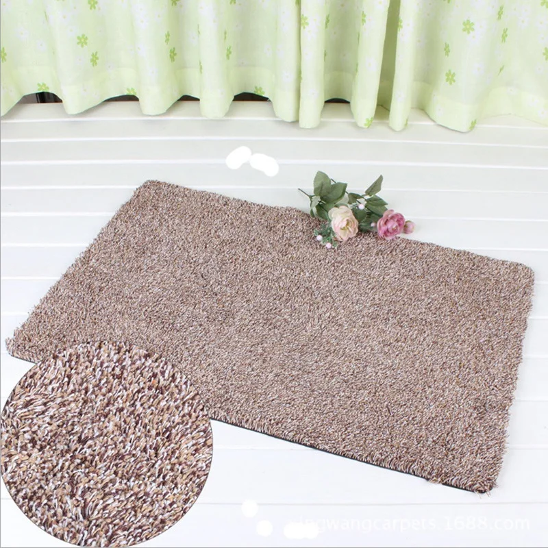 Indoor Super Absorbs Doormat Latex Backing Non Slip Door Mat for Small Front Inside Floor Dirt Trapper Cotton Entrance Rug | Дом и сад