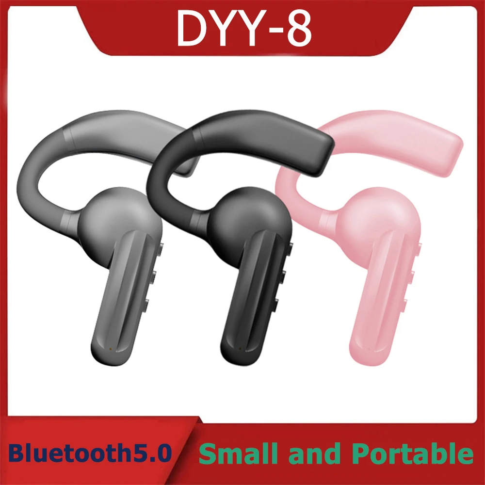 

DYY-8 TWS Wireless Earphone fones de ouvido Ear Hook Handfree Bluetooth Headphones auriculares ecouteurs Earbuds for Smart Phone