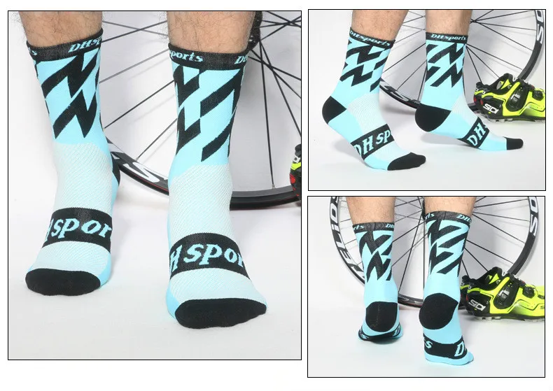 Велосипедные носки для женщин и мужчин повседневные спортивные баскетбольные