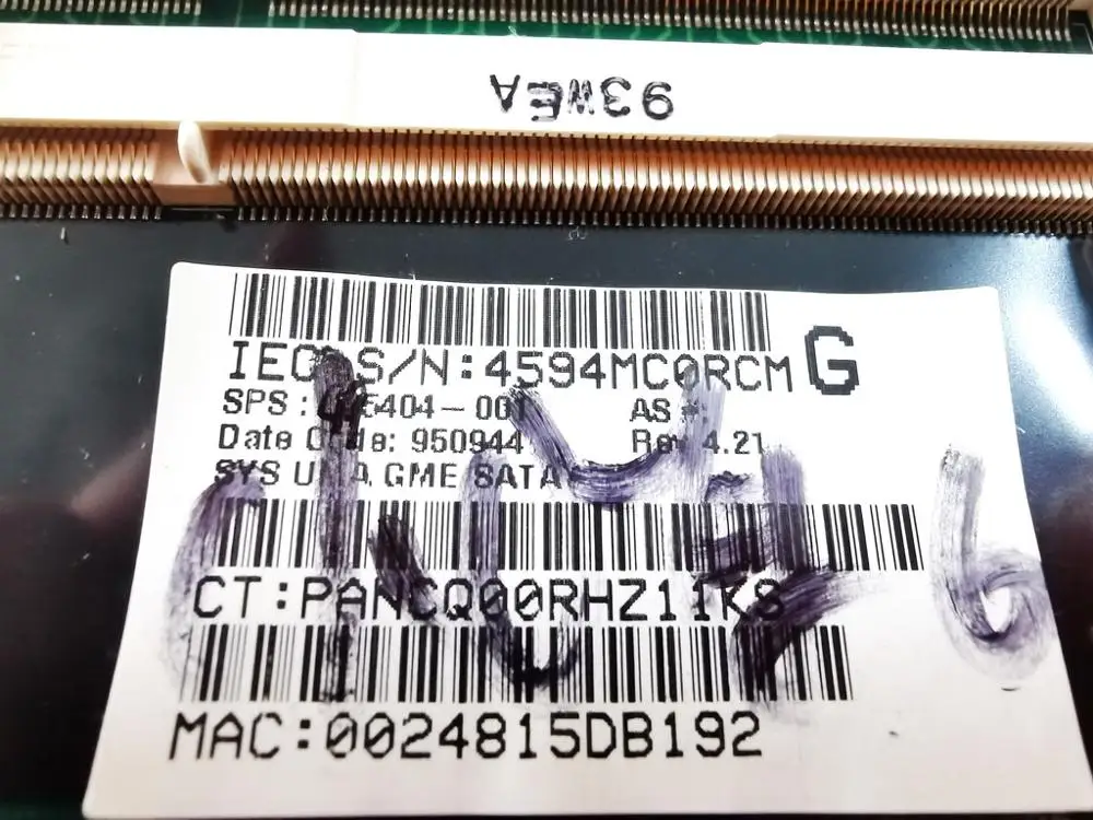 Оригинальный Для HP 540 материнская плата для ноутбука 965 495404 001 аккумулятор большой