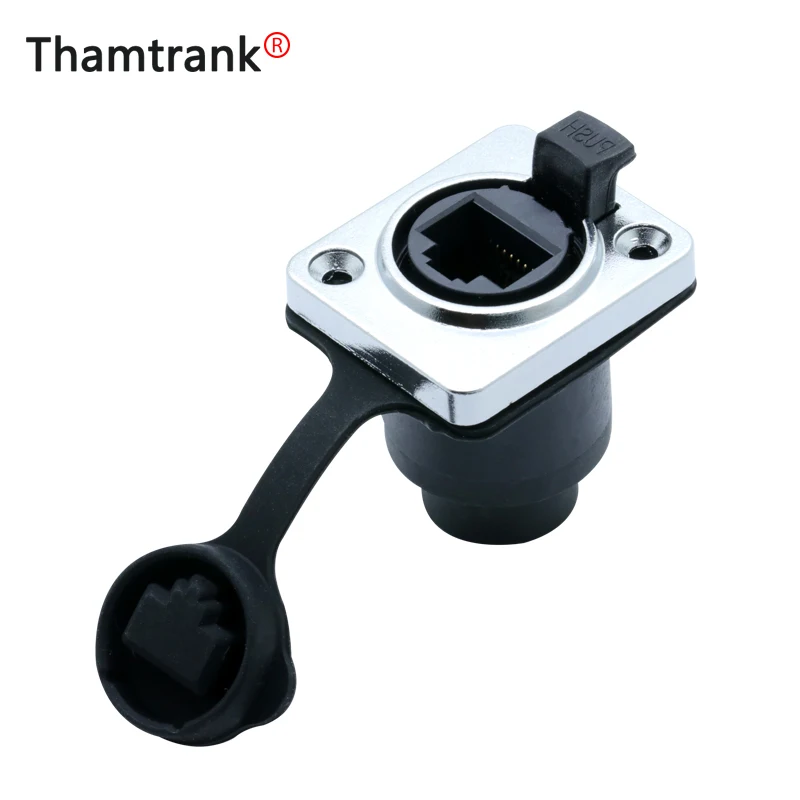 1 шт. водонепроницаемый Сетевой коннектор RJ45 с винтовым креплением|Соединители| |