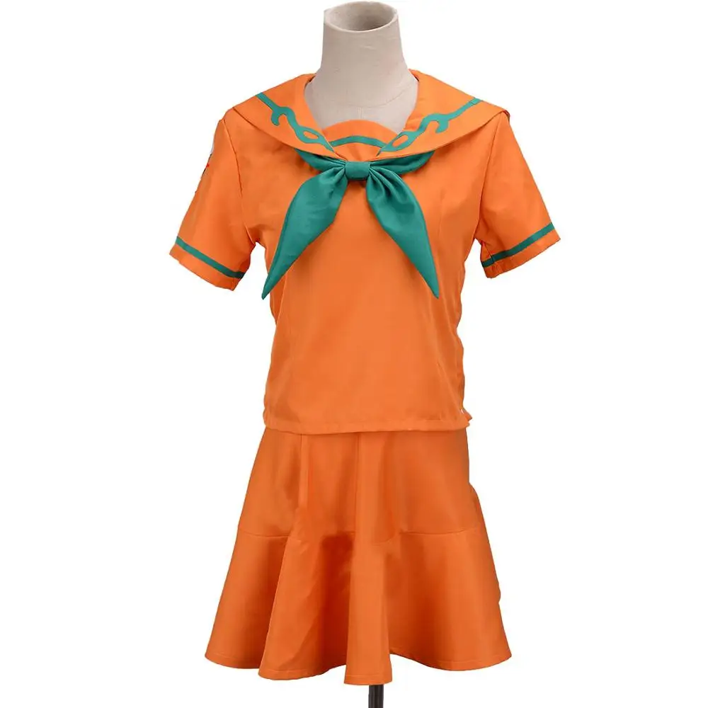 

2020 JoJo's Bizarre Adventure Cosplay Costume Yamagishi Yukako Uniforms Women Dresses Sailor Suits JOJO Outfits Full Set Custom