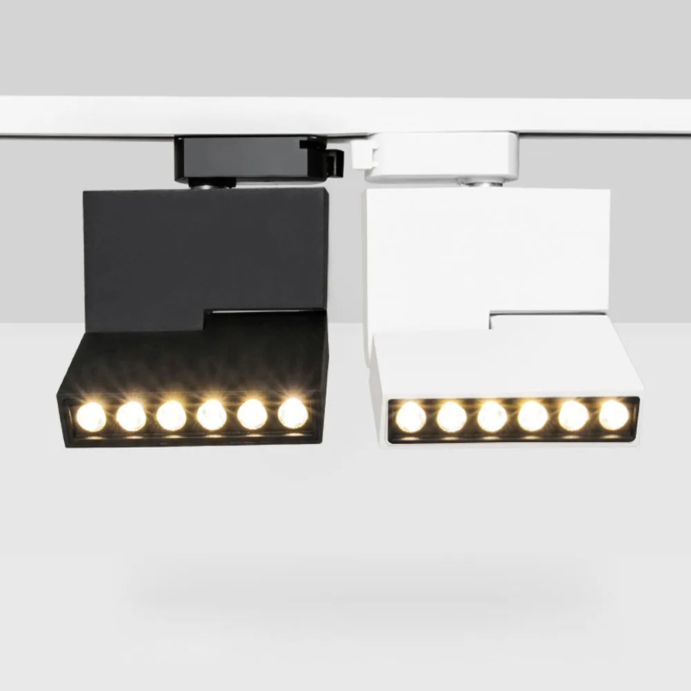 Светодиодный светильник 6 Вт 12 потолочный рельсовый Точечный светодиодный для