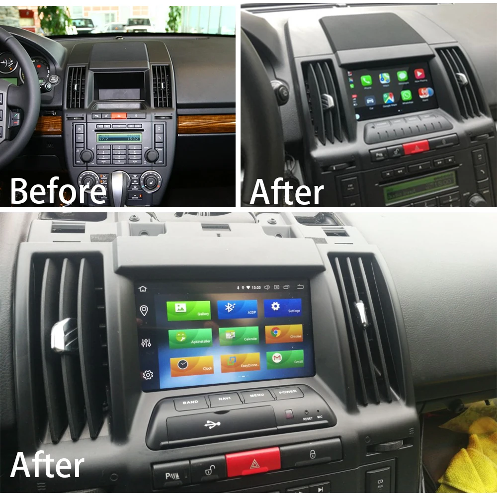 Автомобильный мультимедийный плеер стерео GPS DVD Радио Навигация Android экран для Land