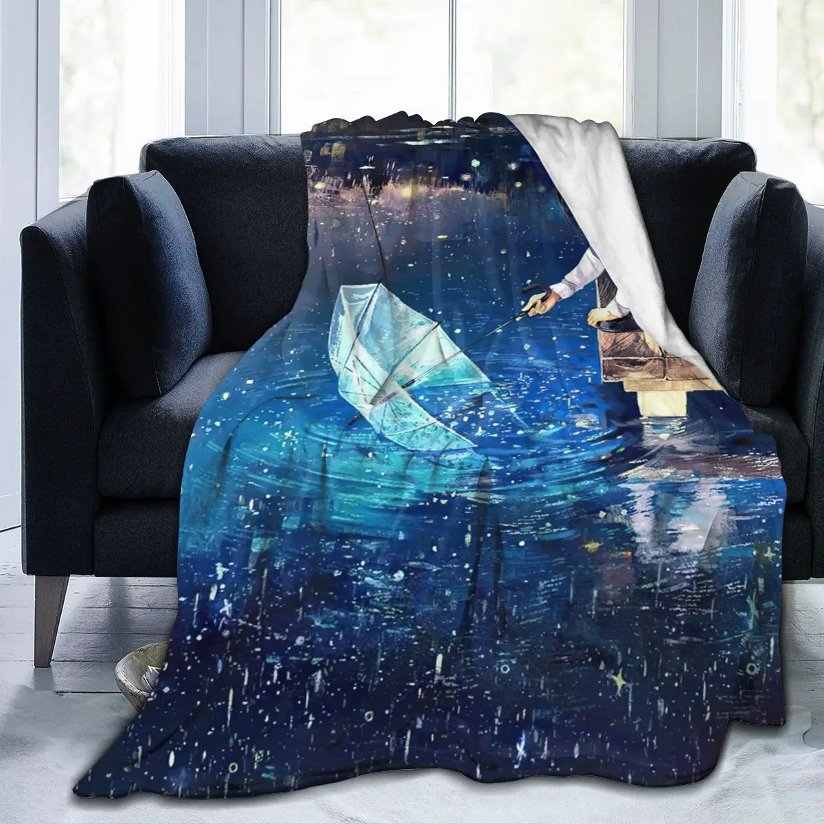 

Ultra Soft Sofa Blanket Cover Blanket Cartoon Cartoon Bedding Flannel plied Sofa Bedroom Decor for Children and Adults 26061