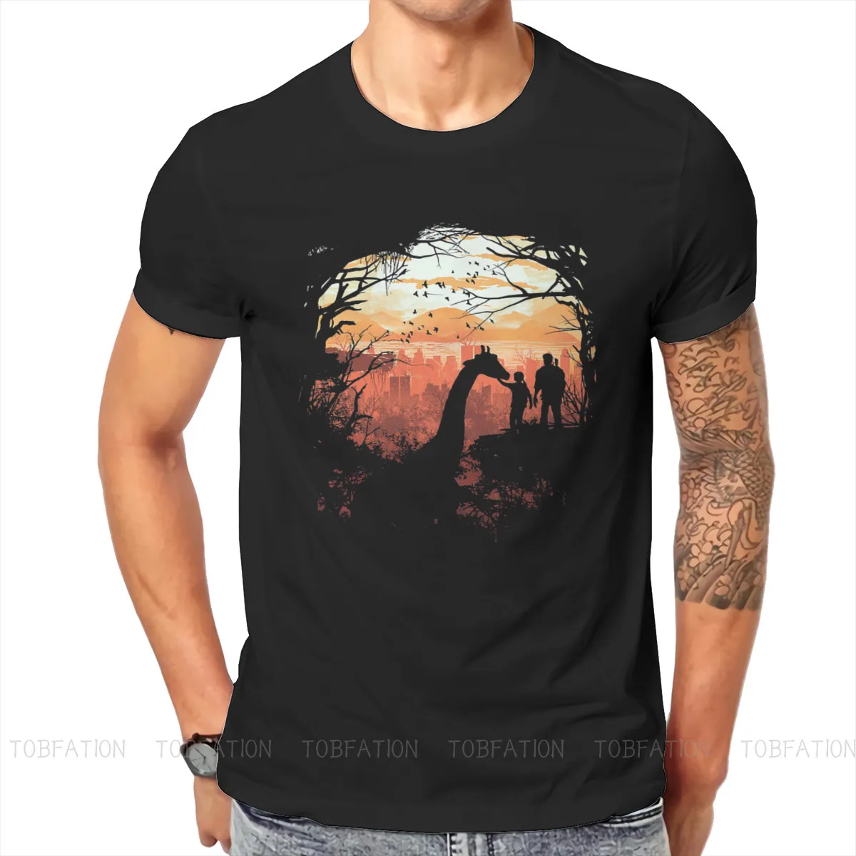 

Soft Clean Graphic TShirt The Last of Us Mutant Cordyceps Fungus Creative Streetwear Comfortable T Shirt Men Tee Gift Idea