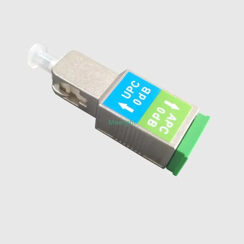 Адаптер оптического волокна 0dB SC/UPC папа-SC/APC мама аттенюатор 1310nm 1550nm взаимное