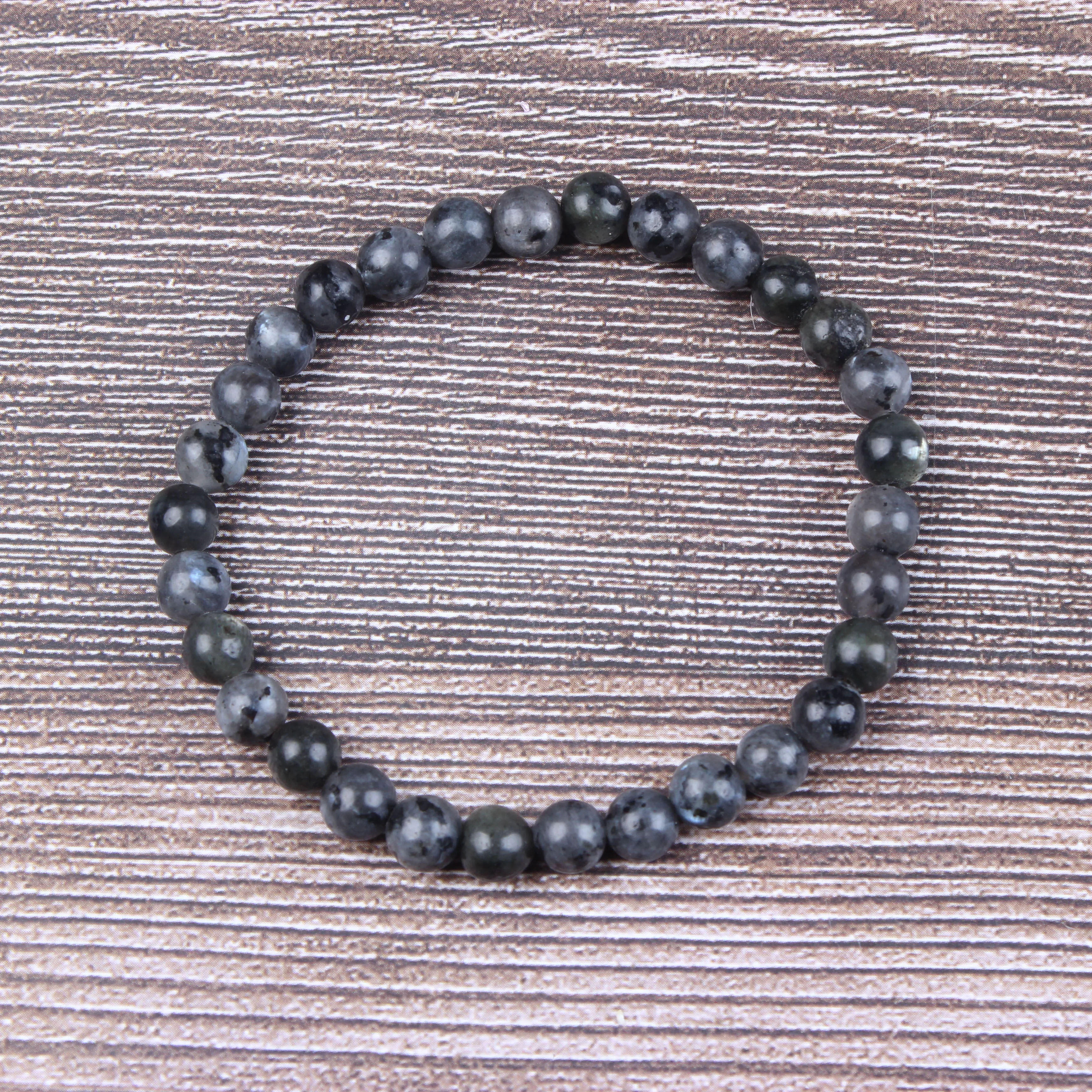 

Fashion jewelry 6 / 8 / 10mm miscellaneous stone bracelet natural jewelry beads are suitable for men's and women's accessories