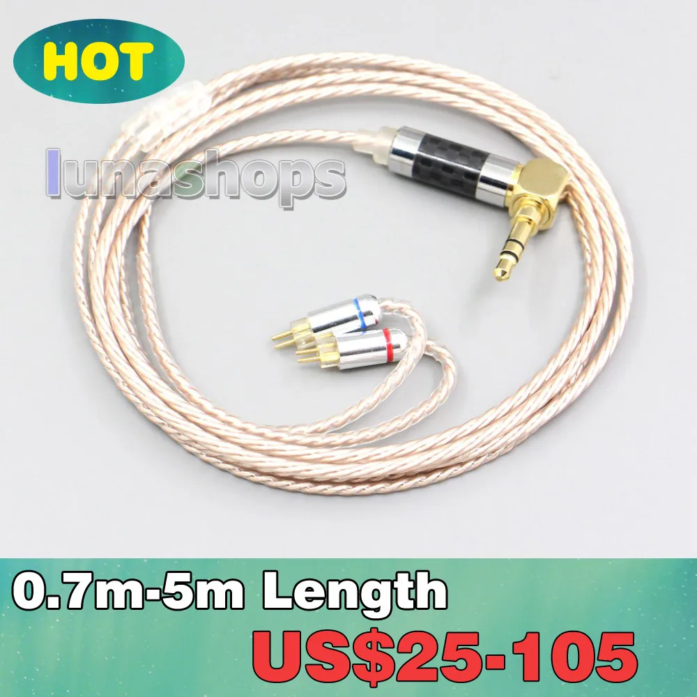 

Hi-Res коричневый XLR 3,5 мм 2,5 мм 4,4 мм кабель для наушников 0,78 мм BA Custom Westone W4r UM3X UM3RC JH13 High Step LN006888