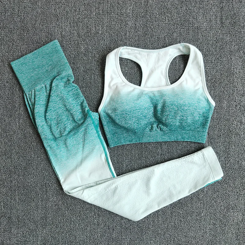 

Women Gym Set Clothes Seamless Yoga Set Sports Bra and Leggings female Workout Fitness Sportswear Fitness Sport Suit Sportswear