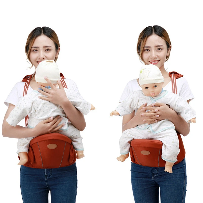 Воздухопроницаемая переноска для детей Детский поясной табурет ремень кенгуру