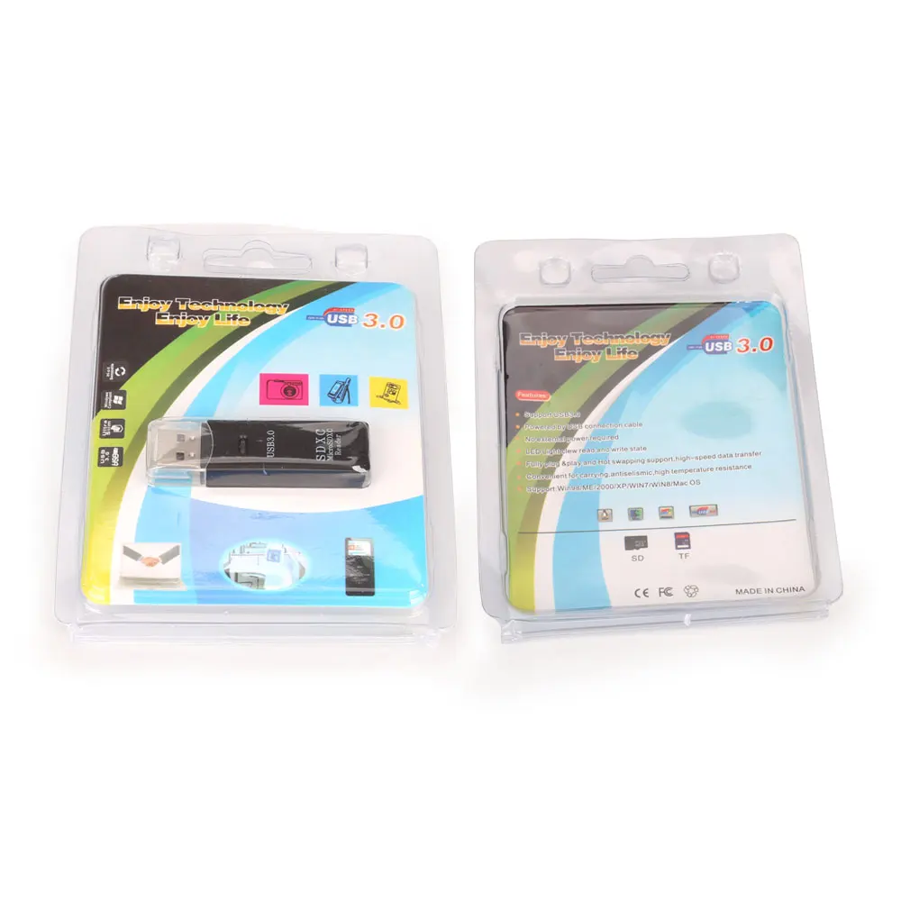 Устройство для чтения карт памяти 2 в 1 079UK до 128 ГБ USB 3 0 TF SD/Micro SD/SDHC/SDXC|Кабели