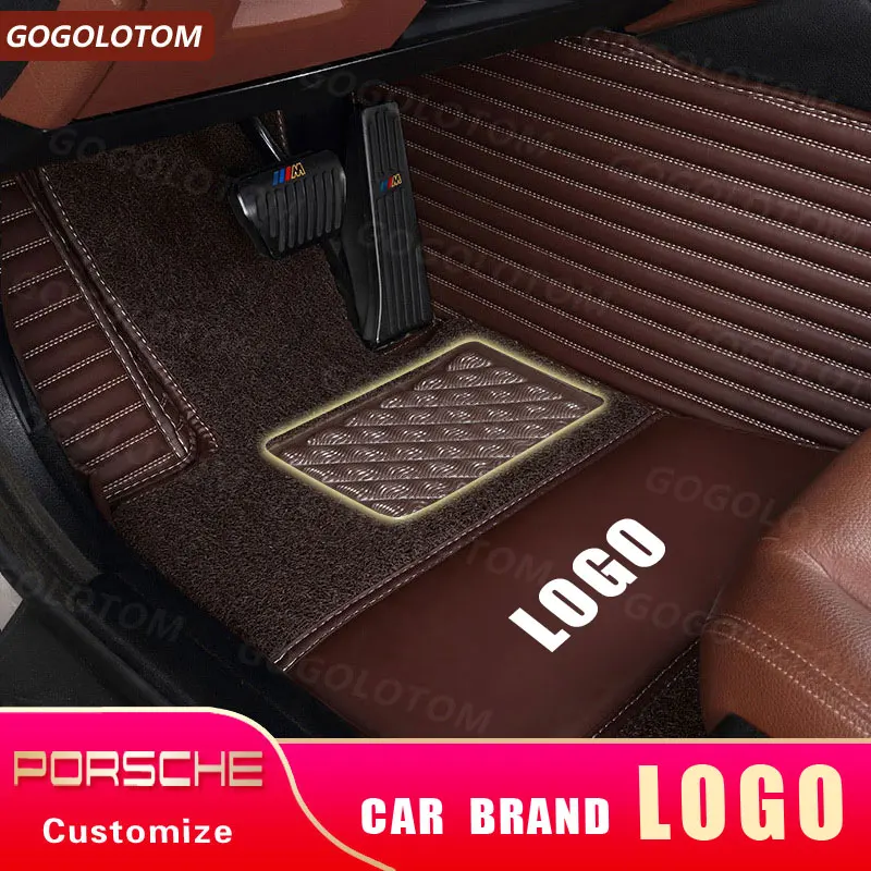 Автомобильные коврики для porsche 718 Boxster Spyder CAYMAN Cayenne 955 957 958 Macan Panamera Sport Turismo Convertible