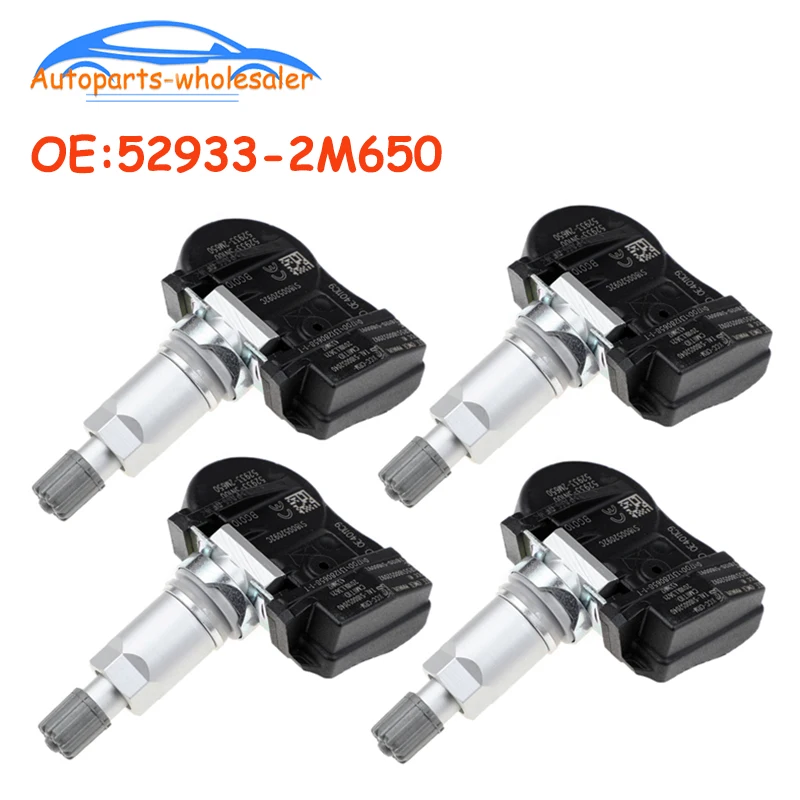 4 шт./лот автомобильные аксессуары TPMS датчик давления в шинах 433 - Цена: 2220.9