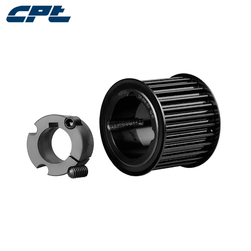 Шкив зубчатой ленты с 28 зубцами HTD 8M шкив 1210 втулкой для вала двигателя 50 1210|Шкивы|