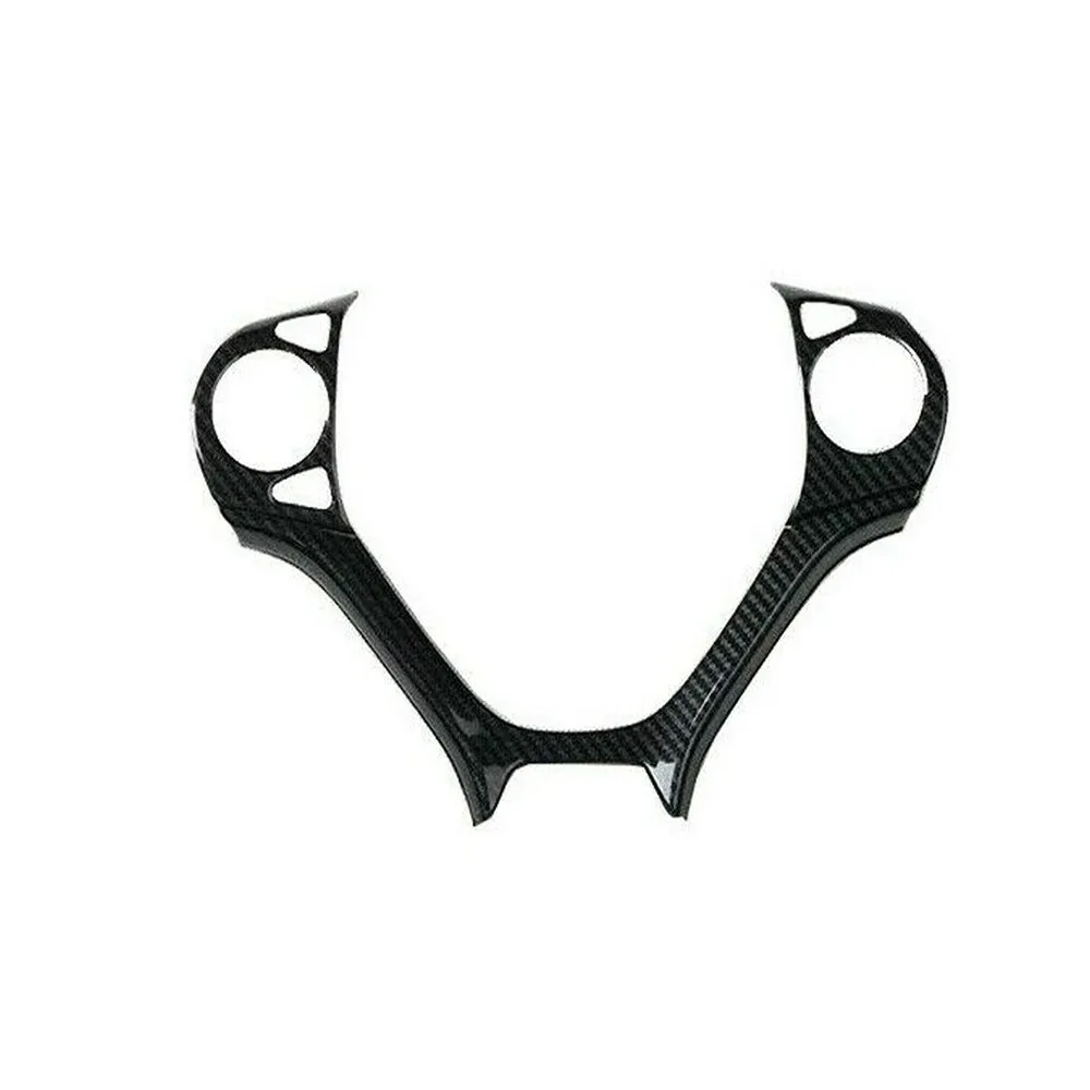 

100% Brand New Steering Wheel Frame Cover Carbon Fiber Style High Quality