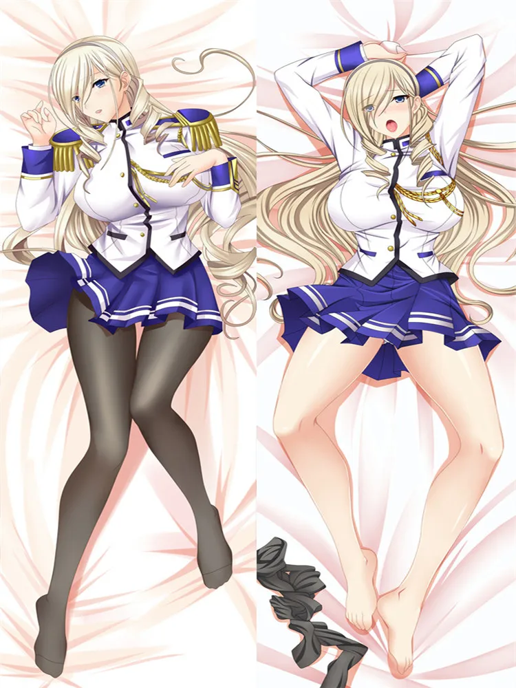 

2018-July Japan Anime Walkure Romanze Shojo Kishi Monogatari Hugging Body Pillow Cover Case Dakimakura Decorative Pillow Case