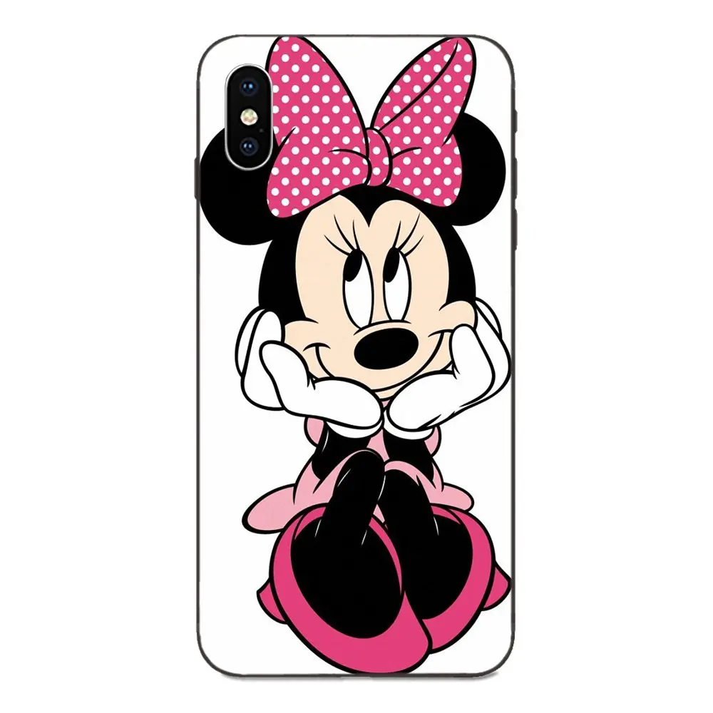 as picture Красивая Минни Мышь Стиль для Galaxy A3 A5 A6 A6s A7 A8 A9 A10 A20E A30 A40 A50 A60 A70 A80 A90 плюс печати чехол для телефона - Цвет: as picture