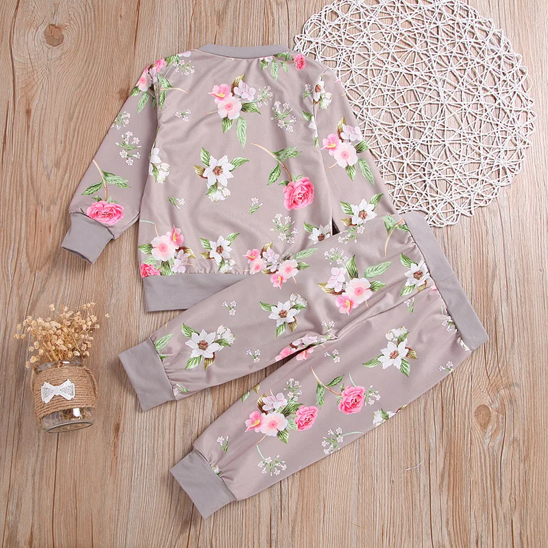 VTOM/Одежда для маленьких девочек комплект модной детской одежды из 2 предметов топ