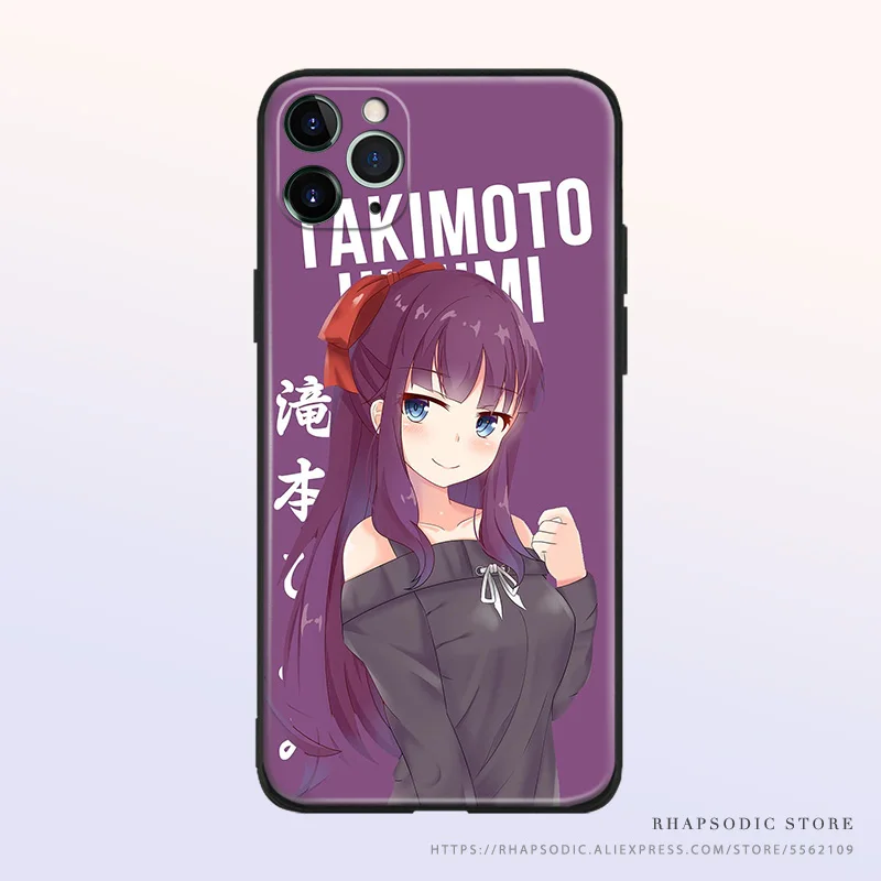 Мягкий Силиконовый ТПУ чехол для телефона Hifumi Takimoto с аниме IPhone SE 6 6s 7 8 Plus X XR XS 11 12