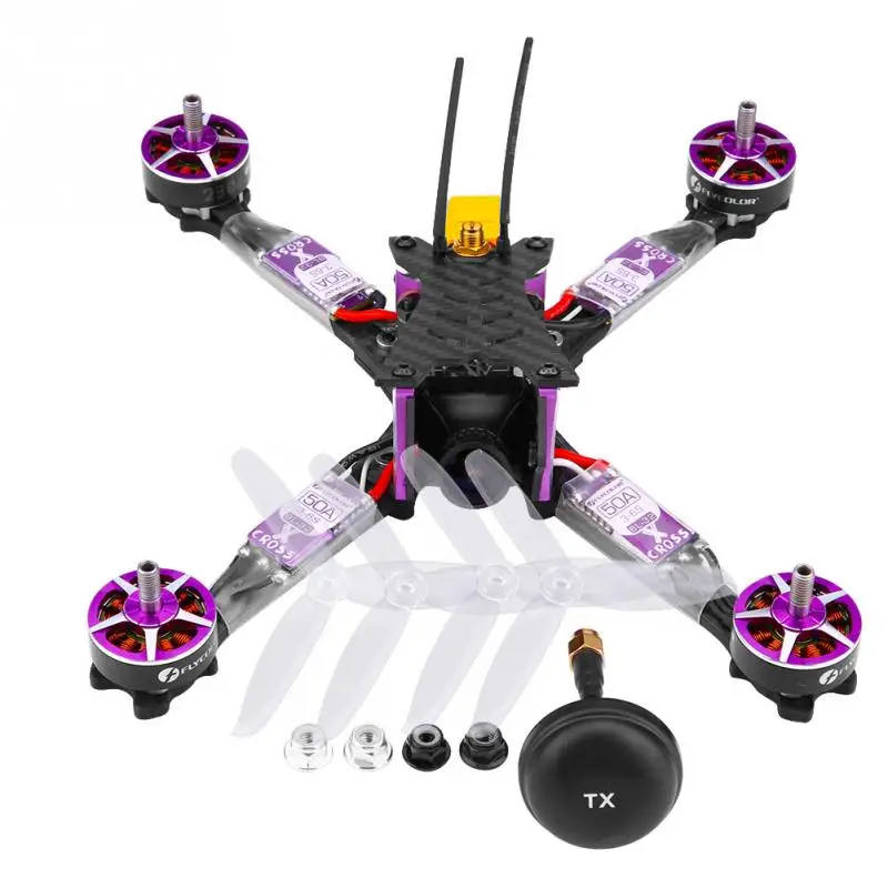 16CH RC FPV Racing Drone with 600TVL Camera Remote Control Betaflight Flight Controller Carbon Fiber Drone Quadcopter - Цвет: With FRSKY XM