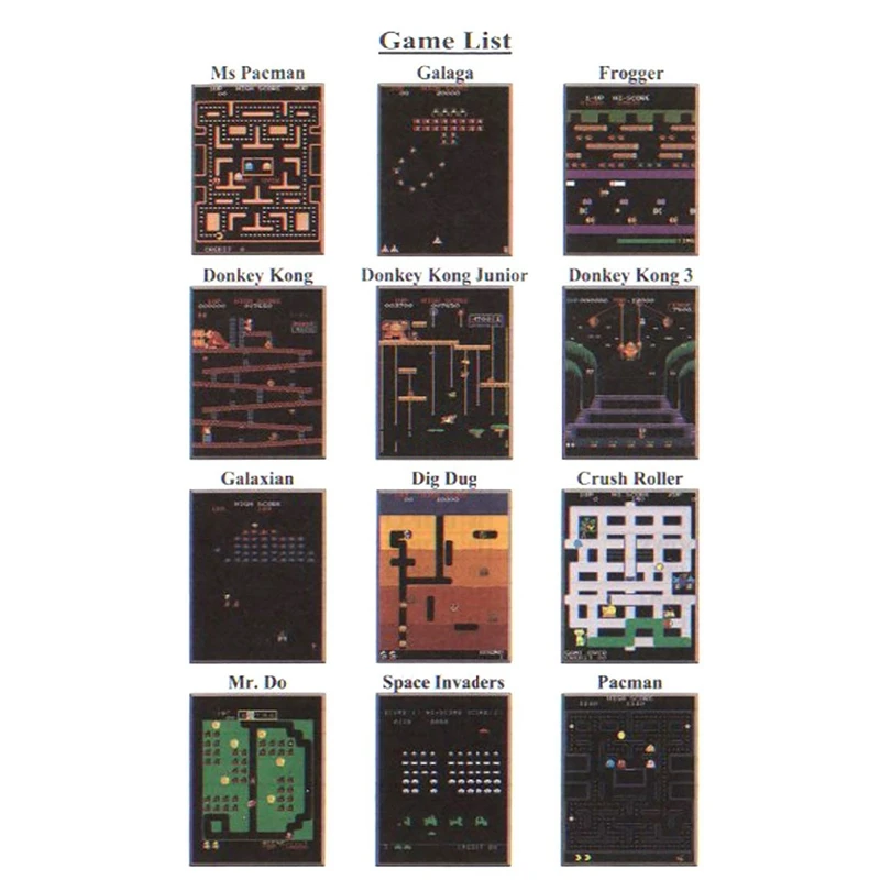 

DIY Arcade Retro Classic Video Game 60 in 1 PCB JAMMA Board Classical Arcade Game PCB for Arcade Game Machine Board