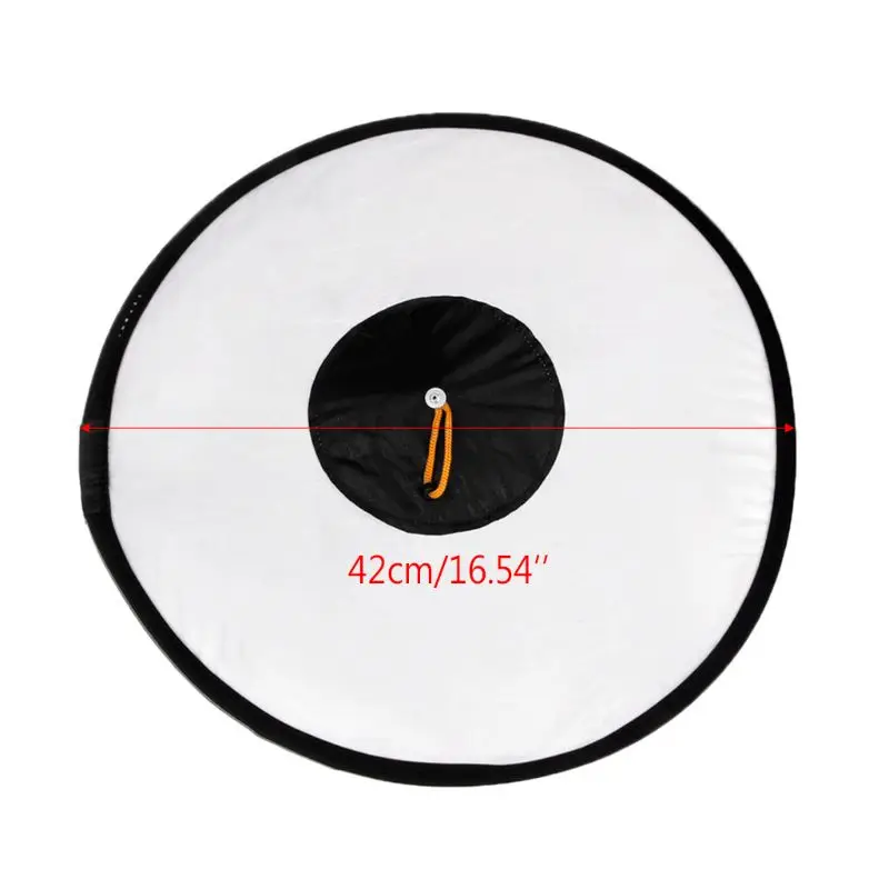 

72XB Universal 42cm Round Studio Flash Softbox Speedlite Diffuser Reflector Strap New