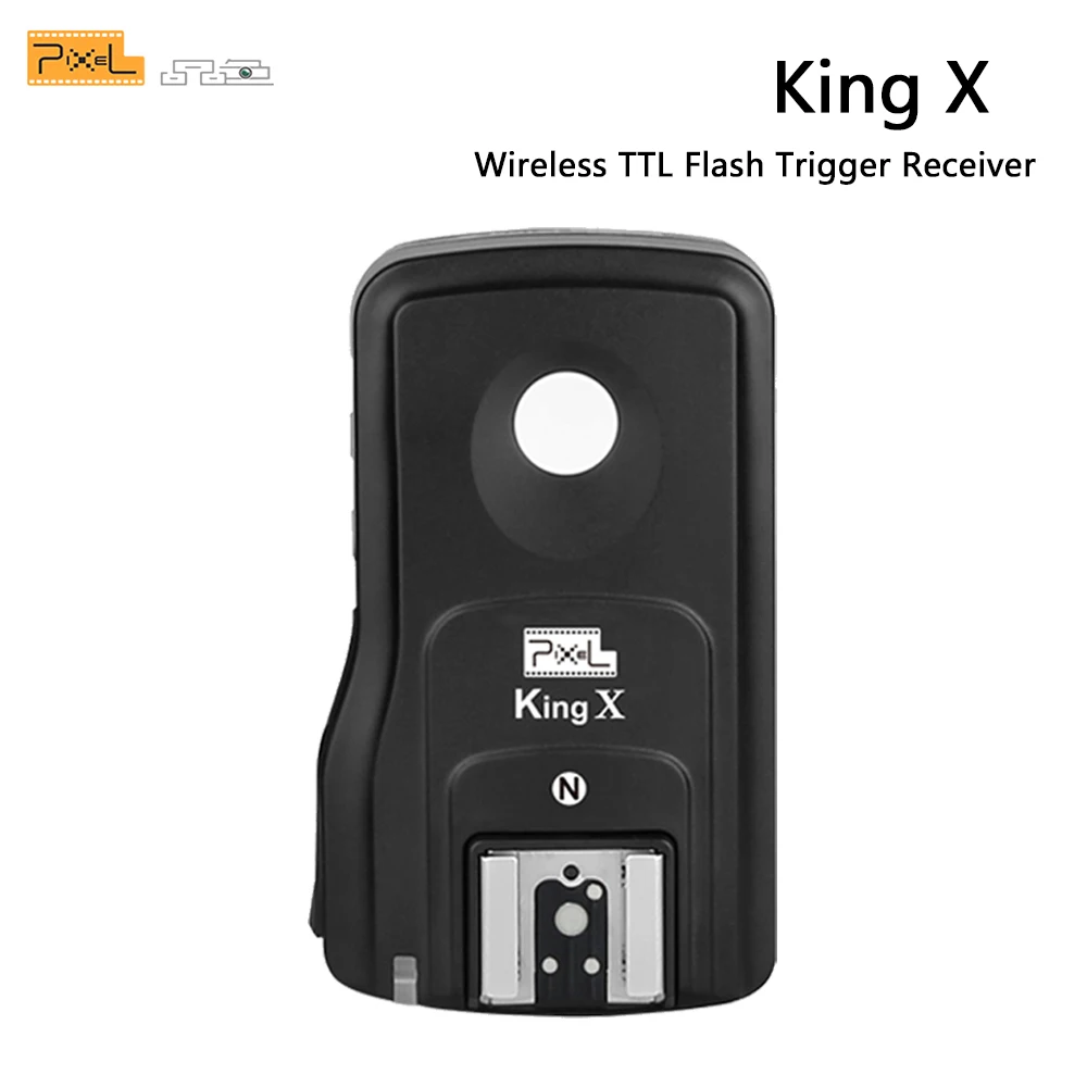 Беспроводной триггер Pixel King X Receiver RX 2 4G TTL высокоскоростной 1/8000 с для цифровых
